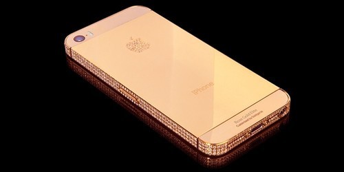 真土豪 24K黃金iPhone5S登場(chǎng)