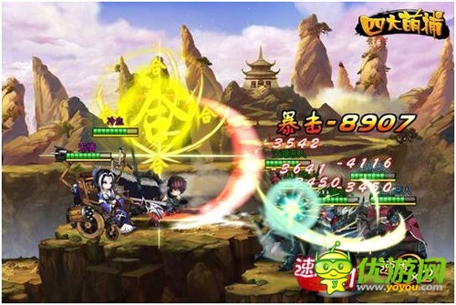 熱血幻想武俠 《四大萌捕》今日展開治愈首測