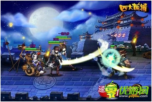 熱血幻想武俠 《四大萌捕》今日展開治愈首測