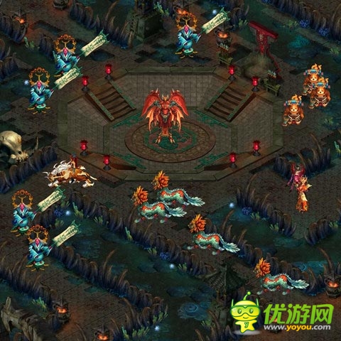 《忘仙》全新資料片“惡魔城堡”地圖搶先看