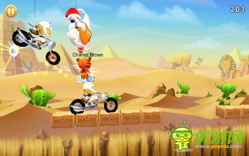 愛不釋手 《3D星級(jí)跑酷》開創(chuàng)同屏競(jìng)技大比拼