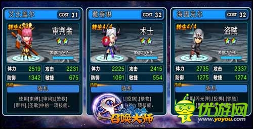 或靜或動 《召喚大師》十二職業(yè)星座物語解析