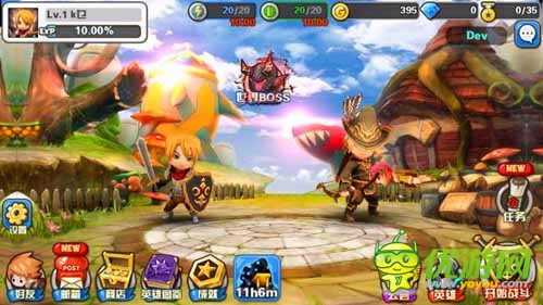 第二星球崛起 《Hello Hero》新版登陸AppStore