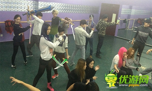 二次元走進現(xiàn)實 《疾風勇者傳》Cosplay排練