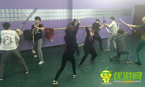 二次元走進現(xiàn)實 《疾風勇者傳》Cosplay排練