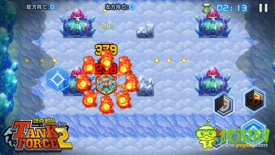 坦克闖關(guān)手游《坦克部隊(duì)2》競(jìng)技場(chǎng)眾生相