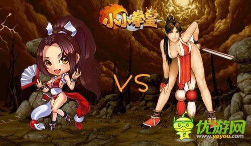 定義經(jīng)典 《小小拳皇》不知火舞強(qiáng)勢(shì)PK