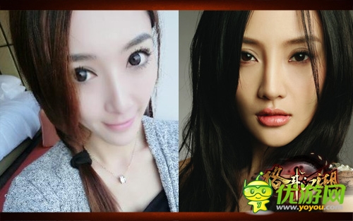 神似楊冪 《格斗江湖》女神認證明星臉盤點