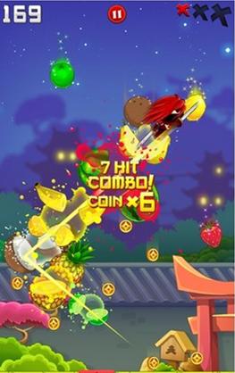 《忍者彈跳》5月8日上架IOS平臺 用生命在切水果