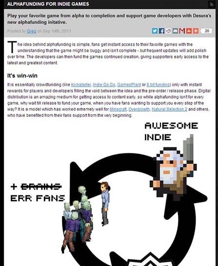 外媒:獨(dú)立游戲開發(fā)者可考慮的一些集資渠道