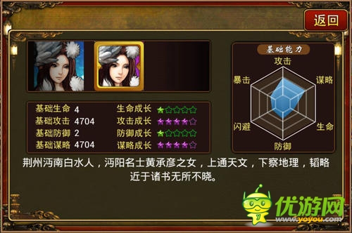 《三國志群英傳》詮釋月英之你不懂我的溫柔