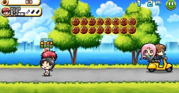 《黑子的籃球》同名跑酷《黑子快跑》評測