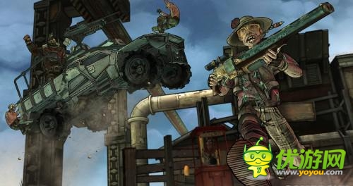 全平臺手游《無主之地傳說》截圖首曝