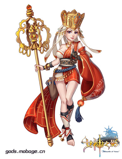 女唐僧驚艷全場  S級手游 《女神之影》原畫曝光