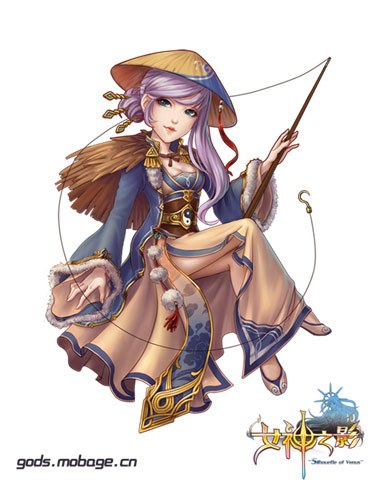 女唐僧驚艷全場  S級手游 《女神之影》原畫曝光