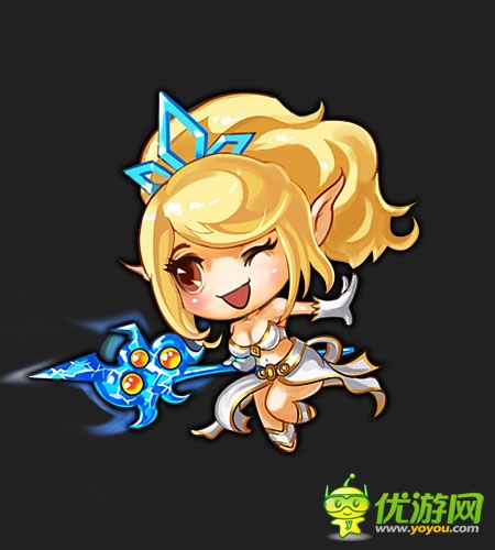 “天拓”打造最萌手游《天天女神》愛上女漢子