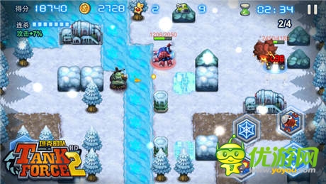 《坦克部隊(duì)2》怒闖雪域場景 冰原作戰(zhàn)危機(jī)重重