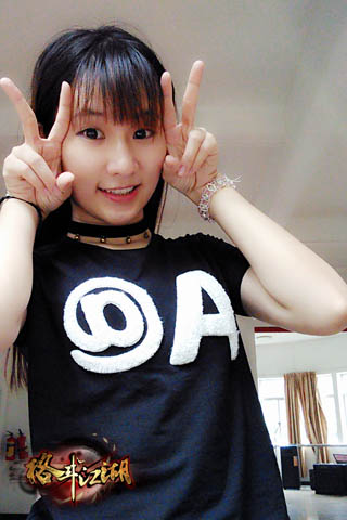 清新萌妹子《格斗江湖》微電影女主私照曝光