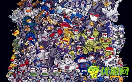 從小到大的憶記  變形金剛?cè)畾q了!