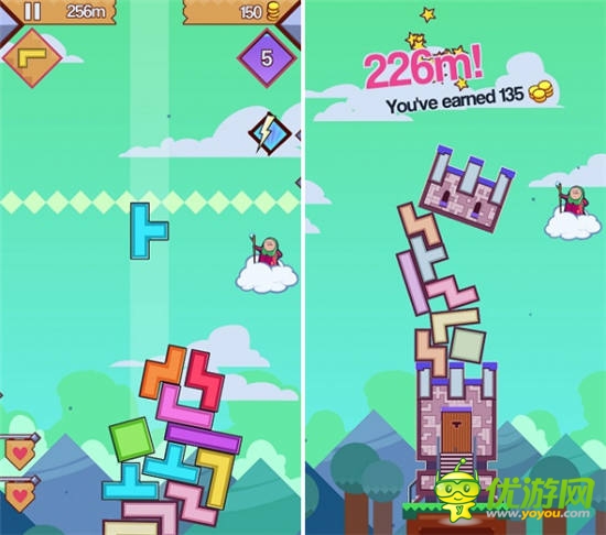手機(jī)新作《摩天俄羅斯方塊》俄羅斯方塊玩法創(chuàng)新