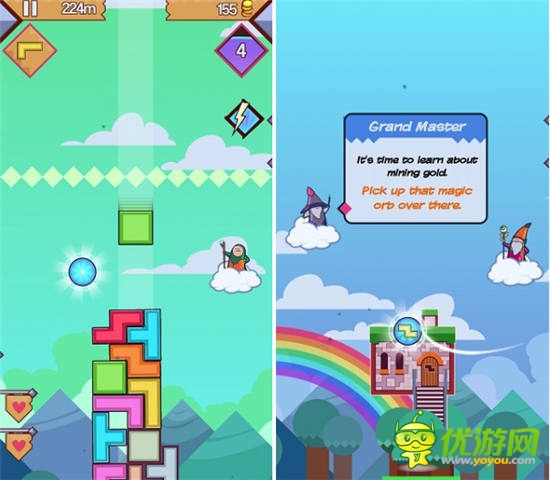 手機(jī)新作《摩天俄羅斯方塊》俄羅斯方塊玩法創(chuàng)新
