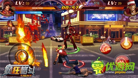 手游拳皇歸來《瘋狂格斗》火爆二測