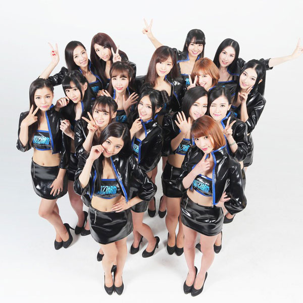 暴雪展臺showgirl