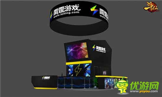 雷霆游戲2014ChinaJoy奇葩展臺曝光