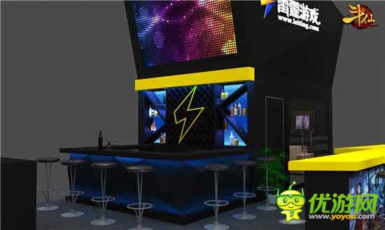 雷霆游戲2014ChinaJoy奇葩展臺曝光