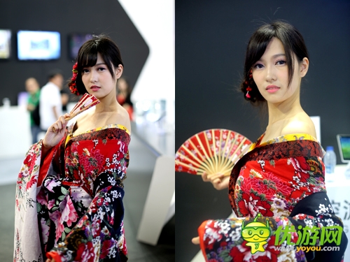 最美和服驚艷亮相《勇者前線》美女玩家大圖曝光