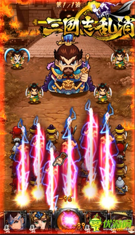 看一眼心動 3k玩《三國志亂消》Retina級畫面曝光