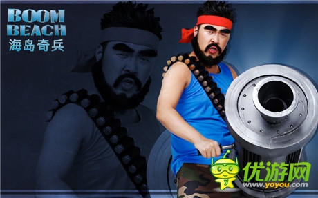 快樂家族登陸《海島奇兵》明星大兵高清壁紙圖集