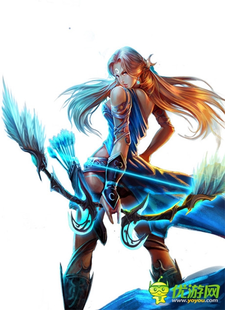 歐洲神曲《圣火英雄傳》唯美女神原畫(huà)曝光