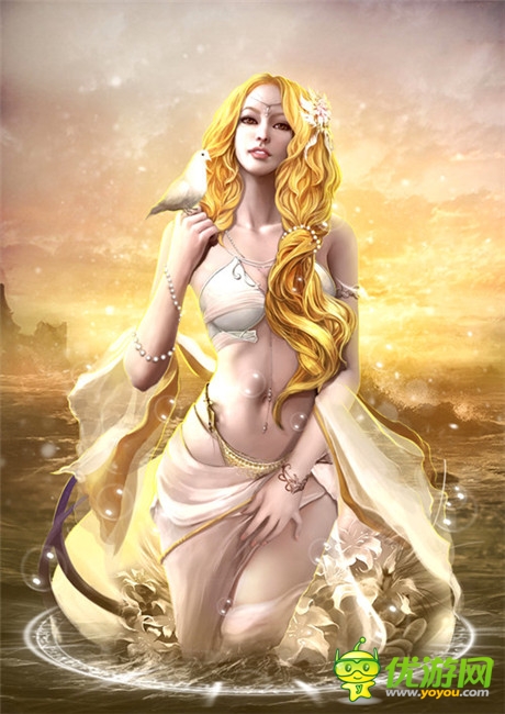 歐洲神曲《圣火英雄傳》唯美女神原畫(huà)曝光