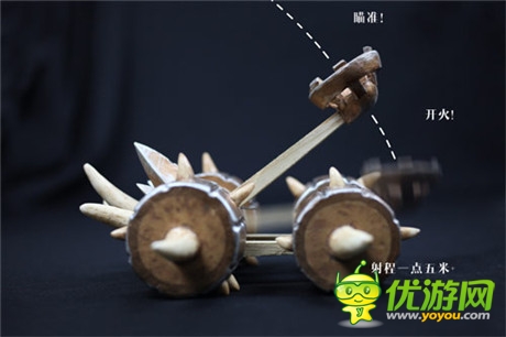 《爐石傳說》玩家巧手制作 “部落投石車”驚艷亮相