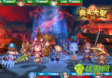 萌妖斗兇神 藍(lán)港《齊天大圣3D》今日夢幻開測