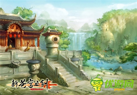 仙俠專屬視覺(jué)盛宴《新蒼穹之劍》場(chǎng)景原畫(huà)曝光