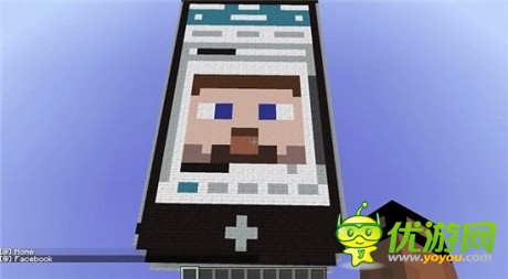 你沒看錯 玩家用《我的世界》制造“iPhone”