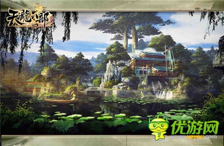史詩(shī)經(jīng)典完美呈現(xiàn)《天龍八部3D》場(chǎng)景原畫(huà)首曝