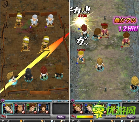 彈射型手游《喧嘩番長-Crash Battle-》iOS版于日本推出