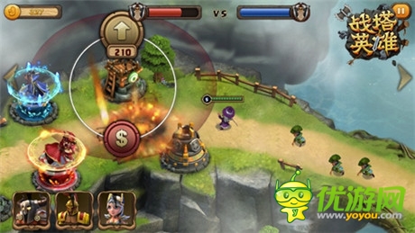 迷霧中的戰(zhàn)爭《戰(zhàn)塔英雄》革命性場景系統(tǒng)