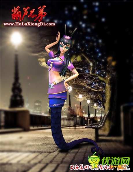 3D版葫蘆娃首次亮相 手游《葫蘆兄弟》人設(shè)曝光