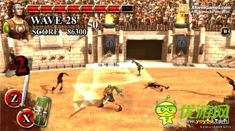 暴力3D格斗手游《角斗士的真實故事》上架安卓平臺