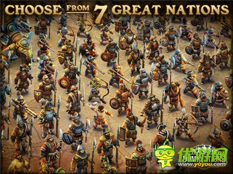 策略對(duì)戰(zhàn)手游新作《DomiNations》正式曝光