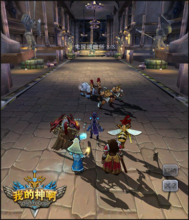 卡牌革命《OMG我的神啊》3D大地圖之旅