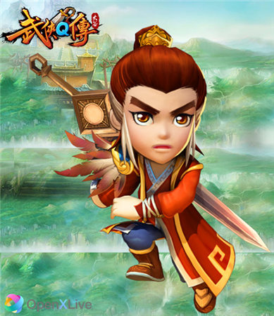 《武俠Q傳》原畫首爆!大俠們變身3D帥帥噠