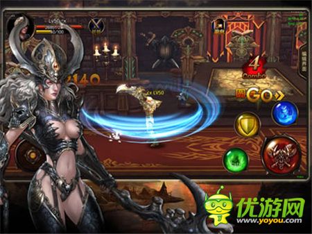 指尖的戰(zhàn)斗 3D硬格斗手游《混沌之刃》震撼來(lái)襲