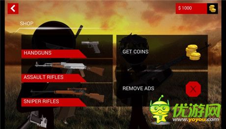 《Stick Squad》以火柴人為主角的美劇風(fēng)格狙擊游戲