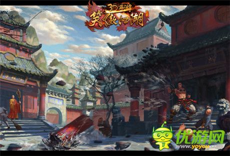 《笑傲江湖3D手游》主機(jī)動(dòng)作風(fēng)格 打造剛猛少林派