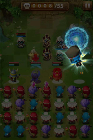 《魔法呆呆碰》IOS越獄測(cè)評(píng)：混合型的消除玩法